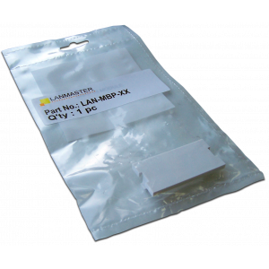 Blank insert for LAN-MB box, white